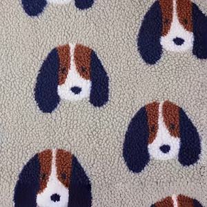 1개 귀여운 자카드 벨벳 원단, 19.6In X 62.9In 재단済, 패브릭 제작 및 플러시 공예, 담요, 베개, 가방에 적합, 피부 친화적이고 편안함