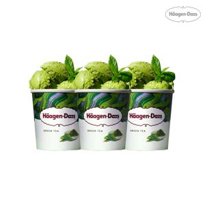 [파인트 3개] 하겐다즈 파인트 녹차 3개 개당 473ml