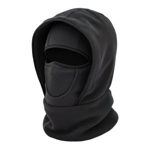 1개 겨울 모자 남성용 캡 방한 머리띠 얼굴 마스크 따뜻한 모자 방풍 풀오버 모자, 남녀 플리스 두꺼운 얼굴 마스크 야외 얼굴 및 목 보호