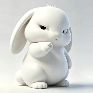 미스치브한 작은 토끼 조각상, 장난기 넘치는 토끼 장식, 홈 애니멀 데스크탑 장식, 침실 거실 책상 책장 장식, 부드러운 뉴트럴 홈 소형 장식품, 미니 데스크탑 디스플레이, 홈 분위기 조각