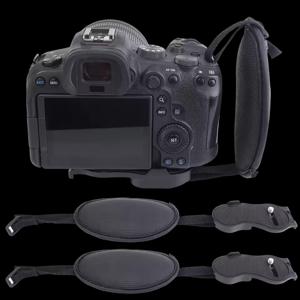 DSLR 카메라용 낙하 방지 패딩 핸드 그립 손목 스트랩 및 걸이용 코드 클립 - Nikon/Sony 디지털 카메라와 호환, DSLR 렌즈용 스트랩, 전문 사진작가용 패딩 스트랩