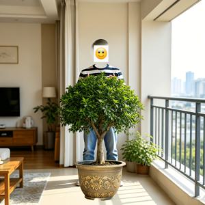 1 고급형 초대형 직경 20인치 두꺼운 브론즈 화분, 고대 패턴 디자인, 튼튼하고 재사용 가능한 강화 플라스틱으로 제작되었습니다. 수경 재배, 백합, 조경에 적합합니다.