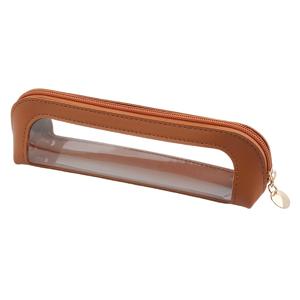 PVC 지퍼 필통, 펜, 세면도구, 시험용품 보관에 적합; 여행, 화장품, 사무실 정리에 이상적