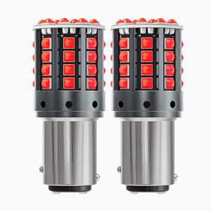 업그레이드 12-24V 1156 1157 Ba15S Bay15D LED 전구 44SMD 3030 칩 초고휘도 LED P21W P21/5W LED 신호등 백업 후진 테일 DRL 방향지시등 주차등 12V 24V 흰색 노란색 빨간색 2개 팩, 배터리 제외
