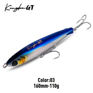 1개 낚시 연필 루어, 62G/90G/110G로 제공, 심해 낚시용 싱킹 시스템 디자인, 장거리 캐스팅에 적합, 특히 큰 물고기를 잡기 위해 설계되었습니다. 루어 바디는 튼튼하고 내구성이 뛰어나며, 사용하기 편리합니다.