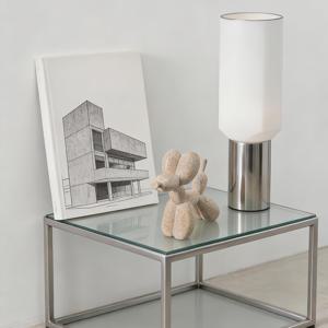 미술적인 풍선 강아지 단색 사암 조각상, 3.9인치 크기, 모래 질감, 현관 또는 거실의 실내 소프트 장식 아이템으로 사용하기에 적합. 거실 테이블 상판/현관 선반에 적합