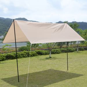 야외 캐노피 텐트 원단, 캠핑 텐트, 해변 햇빛 가리개, 캠핑용 완전 그늘막 자외선 차단 캐노피
