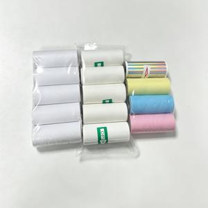감열지 – 총 14롤, 접착식 롤 5개, 컬러 감열지 롤 3개, 표준 감열지 롤 5개, 레이저 실버 감열지 롤 1개 포함