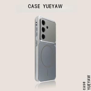 휴대폰 케이스 - 골든 코닝 마그네틱 슬림 링 폰 케이스 (삼성 갤럭시 S26용), 트렌디하고 충격 방지 기능, 남녀 모두에게 적합, S25 플러스 및 S24 울트라용으로 디자인