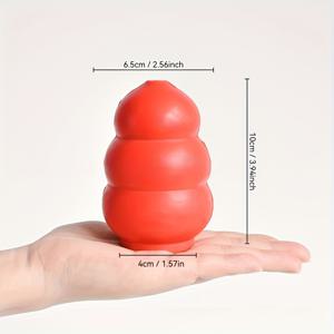 튼튼한 강아지 씹는 장난감, 간식 채우기 및 높은 탄성의 강아지와 성견용 장난감, 혼자 놀기 및 불안 완화를 위한 전문가용 상호작용 도구, 소형견 중형견을 위한 견고한 지루함 해소용품, 강아지 훈련용 내구성 있는 영양 장난감
