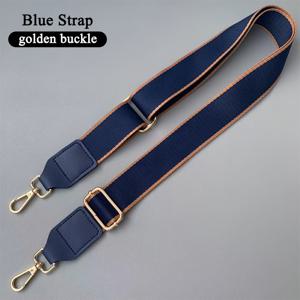 네이비 블루 투톤 크로스백 스트랩, 3.8cm 확장형 컬러 폴리에스터 스트랩, 길이 조절 가능한 스트랩, DIY 단품 구매용 스트랩 액세서리, 남녀공용, , 핸드백, 장난감, 악기, 카메라용 교체용 스트랩으로 적합
