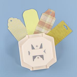 종이 공예용 4-in-1 태그 펀치, 레이블 코너 펀치, 공예, DIY 프로젝트, 사진, 스크랩북 페이지 및 기타 페이퍼크래프트 프로젝트용