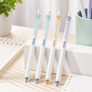 4개입 (0.18 X 2 + 0.28 X 1 + 0.38 X 1) 초극세점 리트랙터블 젤 펜 0.18mm 0.28mm 0.38mm 초박형 팁 가는 선 잉크 펜, 다이어리, 메모, 스케치, 학교 사무실 문구류
