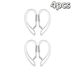 4개/2쌍 이어팁 홀더, Apple Pro 무선 이어버드용 이어훅 이어캡, 회전식 수납식 낙하 방지 스포츠 이어훅 액세서리