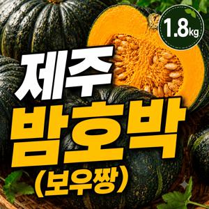[포슬포슬] 고라이프굿 제주 밤호박 보우짱 단호박 산지직송 로열과 1.8kg 내외