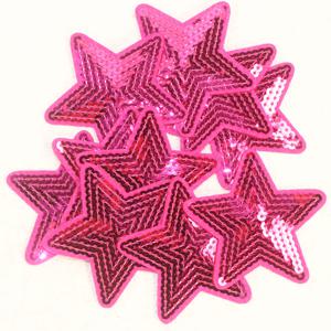 10개 멀티 컬러 시퀸 별 패치 | DIY 공예 및 패션 액세서리용 폴리에스터 아이언온 어플리케 | 의류, 가방 및 장식용 반짝이는 장식 | 내구성 있고 다용도, 의류 장식 | 재미있는 액세서리 | 폴리에스터 패치, 공예용 시퀸