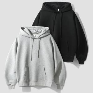 [파라고나] 봄 가을 데일리 무지 후드 티셔츠
