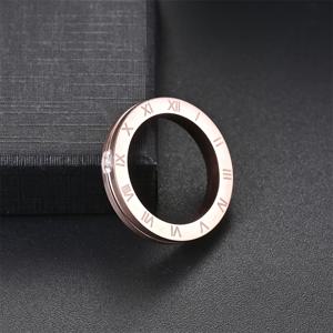 여성용 18K 골드 도금 은은한 기품의 세 가지 색상 세 가지 디자인 세련된 반지, 색바램 및 자극 없음 발렌타인데이 선물
