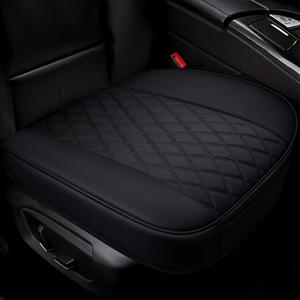 사계절용 소프트 인조 가죽 차량용 시트 커버 – 탈착식, SUV/트럭 범용, 간편한 세척 및 관리