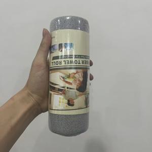 40개입 두꺼운 극세사 청소용 천, 높은 흡수성 보푸라기 없는 물티슈, 재사용 가능한 일회용 타월, 가정, 주방, 자동차용, 말아서 찢을 수 있는 청소용 와이프