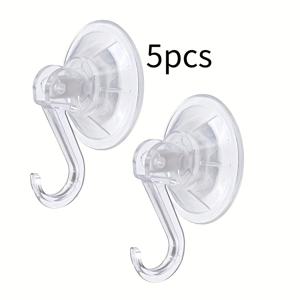 견고한 진공 흡입 컵 디자인, 심플하고 모던한 투명한 외관. 유리, 창문, 샤워 도어와 같은 매끄러운 표면에 적합. 손상이나 잔여물 없이 제거 가능, 수건, 주방용품, 욕실용 꽃, 장식용 화환 걸이에 이상적. 욕실과 주방 모두에서 사용 가능하여 간편한 벽걸이 수납. 설치 시 드릴링이 필요 없으며, 조립 및 분해가 빠르고 편리함