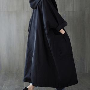 여성 오버핏 롱 트렌치 코트 가을 겨울 신상 여성 니치 디자인 캐주얼 대형 포켓 롱 트렌치 코트 자켓 루즈 핏