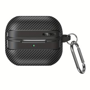 삼성 이어폰용 섬유 텍스처 PC 하드 쉘 보호 케이스, 충격 방지 및 낙하 방지 기능, Galaxy Buds3 / Buds3Pro / Buds3 EF에 적합