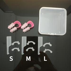 12개 세트 - 실리콘 코받침, 코뼈 높이기 세트 - 3D 투명 코받침, 자연스럽고 유연한 리프팅 효과, 투명, 얇고 보이지 않는 디자인으로 코 모양을 쉽게 개선