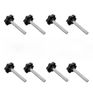 8개 M6 * 40mm 볼트, 절연 나일론 육각별형 플라스틱 끝단 实践나사, 산업용 생산 기계에 적합