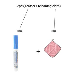 2개입 (지우개 1개 및 닦이 1개) 감열지 지우개, 개인 정보 보호, 배송 라벨 제거, 청구서 정보 제거, 데이터 누출 방지