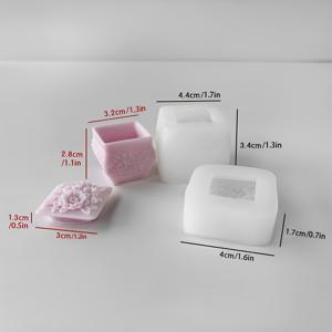 DIY 장미 실리콘 몰드, 에폭시 수지 보관함에 적합 - 공예 도구 및 용품