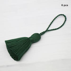 6개/팩 랜덤 혼합 색상 11cm 튀김 튜브 프린지 책갈피 선물 상자 팬 선물 포장 상자 장식 행잉 로프 튜브 의류 홈 텍스타일 추가 튜브 행잉 튜브 주얼리 헤어 추가 재료 추가 행잉 튜브 홈