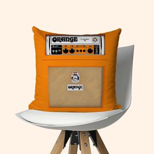 2D 플랫 - 1개 45X45Cm, 클래식 기타 스피커 외관 2D 플랫 폴리에스터 원단, 소파, 침실, 거실, 사무실, 자동차에 적합, 부드럽고 편안한 베갯잇 - 베갯잇 베갯잇 홈 데코 쿠션 커버 (베갯잇 속통 미포함)