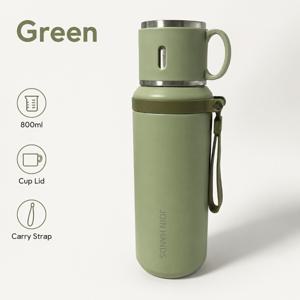 27Oz/20Oz 듀얼 용량 스테인리스 스틸 물병, 316 식품 등급 재질, 이중벽 단열 휴대용 누수 방지 컵, 오래 지속되는 온도 잠금 냉온 컵, 차량, 일상적인 통근, 내구성 좋은 스포츠 물병, 헬스 트레이닝 컵
