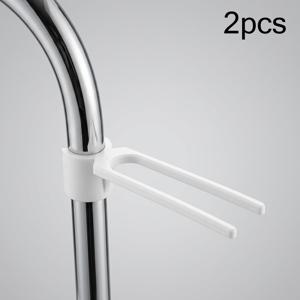 2개 행주 홀더 (22mm 직경 파이프용) - 가벼운 공간 절약형 주방 싱크대 카디 - 빠른 건조 및 정리를 위한 튼튼한 수건 보관 랙