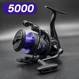 메탈 딥 라인 컵 루어 스피닝 릴, 대형 물고기 장거리 캐스트 부식 방지, 최대 10KG 드랙 포스, 메탈 스테인리스 베어링, CNC 메탈 교체형 핸들, 바다/강물 겸용, 루어 낚시, 전통 낚시 적합