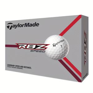 12개입 TAYLORMADE RBZ 스피드 골프공 - 고속 거리 & 제어, 내구성 좋은 고무 구조, 레드 포인트, 성인 골퍼에게 적합, 야광골프공, 로스트볼 골프공, 야간파크골프공, 야광파크골프공, 파크골프 야광볼, 파크 골프공