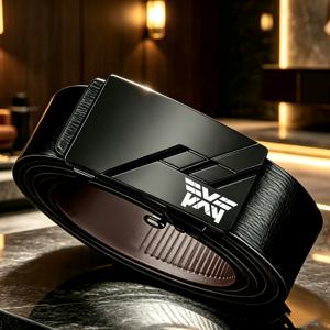 PXG 남성용 벨트, 자동 버클 디자인, 빠른 길이 조절, 안정적인 착용감, 데일리 외출 및 운전에 적합, 생일 및 휴일에 이상적인 선물