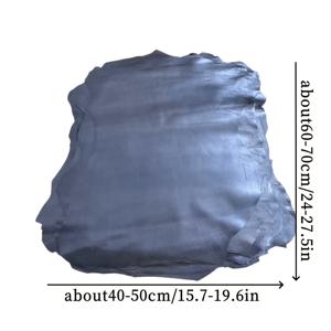 최상급 양가죽 | 메탈릭 일렉트릭 양가죽, 1.0-1.2mm 두께, 섬세하고 광택 있는 양가죽, 가죽 장인과 DIY 애호가에게 적합, 핸드백, 신발, 지갑, 의류 액세서리, 반려동물 액세서리 및 다양한 수제 가죽 제품 제작에 적합