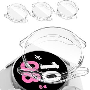 4/5/6/7/FE용 TPU 소프트 쉘 3개 - 스크래치 방지 초박형 풀 커버 보호 필름, 40mm 44mm 시계 화면 케이스