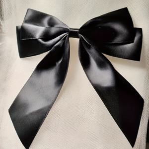 KRTATA, 8개/팩, 프레쉬 소프트 이중 레이어 허리 집는 벨트 (접착 도트 및 빅 리본 포함), 길이 6.1 X 높이 5.31인치, 리본 폭 3.8cm, 선물 포장 장식, 선물 포장, 선물 바구니 장식, 생일 포장용