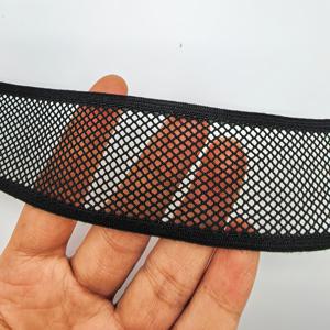 2.5야드 속이 빈 フィッシュ넷 신축성 있는 스트레치 밴드, 대략 길이 229cm/90인치, 다양한 스타일의 재봉 공예, 다용도 신축성 웨빙, 재봉 공예, 휴일 파티 장식용 신축성 웨빙, 헤어밴드, 스커트, 바지, 신발 및 모자 장식, 속옷, 팬티, 다용도 부드러운 신축성 밴드, 다양한 스타일의 DIY 공예, 사이클링용 손목 밴드