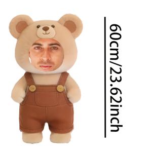 DIY 창의적인 맞춤형 귀여운 곰돌이 안아주기 베개, 당신을 위한 스타일리시한 선물. 커플 기념일, 생일 선물, 발렌타인데이, 추수감사절, 아버지의 날, 크리스마스, 새해에 완벽합니다. 침실 또는 소파를 위한 사려 깊은 장식