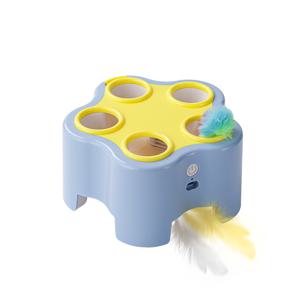 고양이 용품, 3-in-1 펜타그램 스마트 고양이 장난감, 반려동물 장난감, 인조 깃털 티저 장난감, 반려동물 애호가를 위한 할로윈 선물