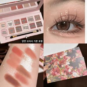 해당화 유화풍 핑크브라운 아이섀도우 팔레트 오일페인팅 핑브 섀도우