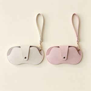통근용 휴대용 안경 케이스 2개, 분리형 믹스 컬러 디자인, 안경용 스크래치 방지 커버 및 패션 안경 보관함, 안경 및 돋보기 안경용 충격 방지 케이스