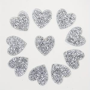 10개 세트 투토 반짝이 스톤 별 패치 - 의류, 청바지, 가방 수리/장식용 다섯 별 데칼 - DIY 다림질 어플리케