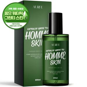 아우페 옴므 워터릭 그린티 스킨 토너 200ml 남성 남자 대용량 수분 진정 보습 올인원