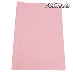 핑크 글리터 패턴의 얇은 종이, 20인치 x 14인치, 크리스마스 선물, 생일 선물, 부케 포장, 선물 가방 충전재, 파티 선물 등 선물 포장용으로 이상적