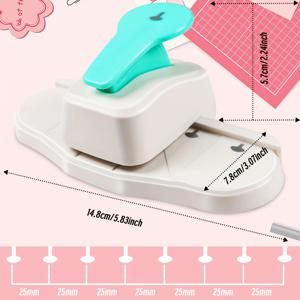 4mm 루스 리프 바인더 홀 펀치, 2홀 3홀 6홀 펀치 (루스 리프 바인더 폴더 노트북 플래너 정리함 노트 다이어리 바인딩 사무용품, 학용품, 문구류)